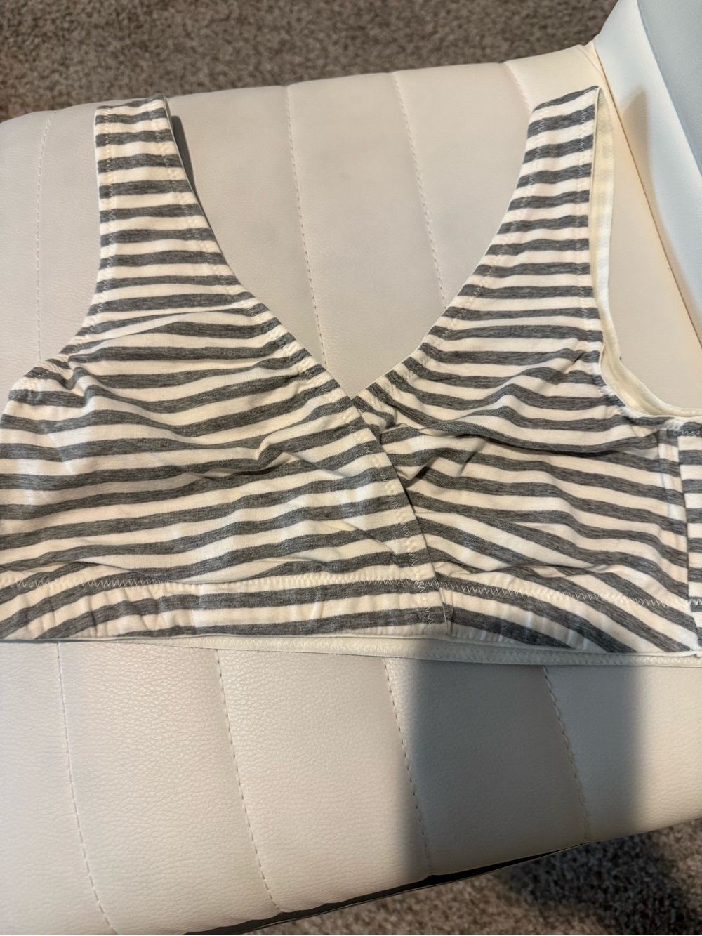 Motherhood Maternity White Nursing Bralette - Wireless Comfort